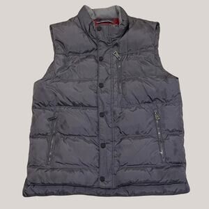 Orvis Duck Down Puffer Vest M | Lightweight, Quilted, Gray Outdoor Classic NWOT